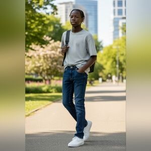 Levi's Kids Navy Blue Jeans